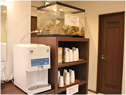 ラドンのお水と設備